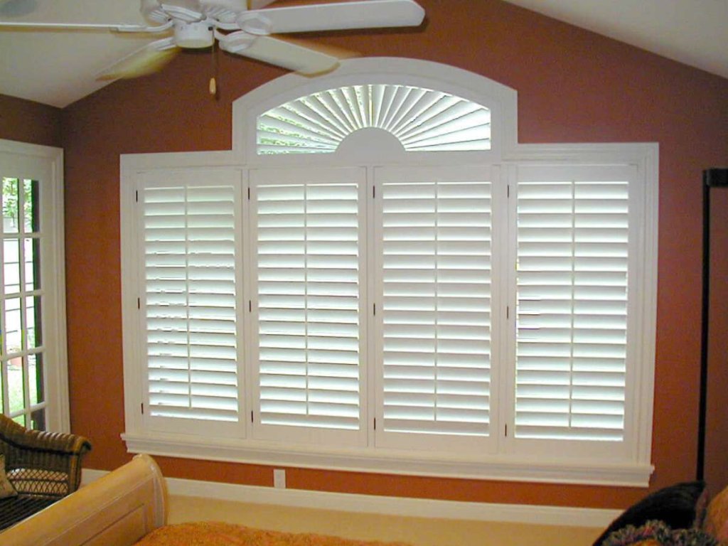 Classic shutters adding elegance to a room